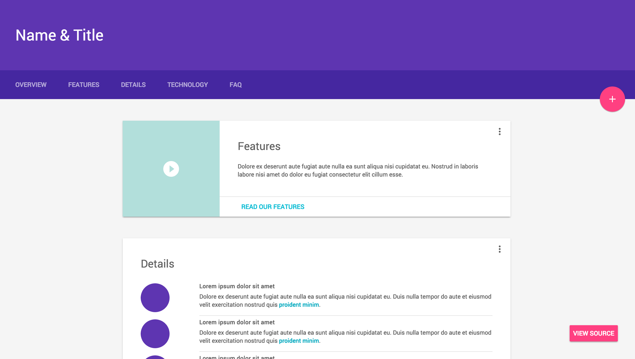 Material Design Lite